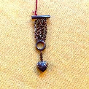 Sterling Silver Pin with Chains🌺Vintage